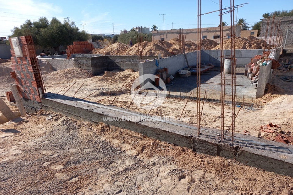 Chantier Villa sur la route du phare,  Avancement de travaux.. -   Notre Chantiers Djerba